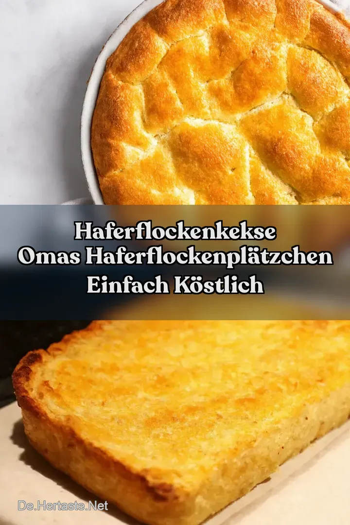 Haferflockenkekse Omas Haferflockenpl&auml;tzchen Einfach K&ouml;stlich