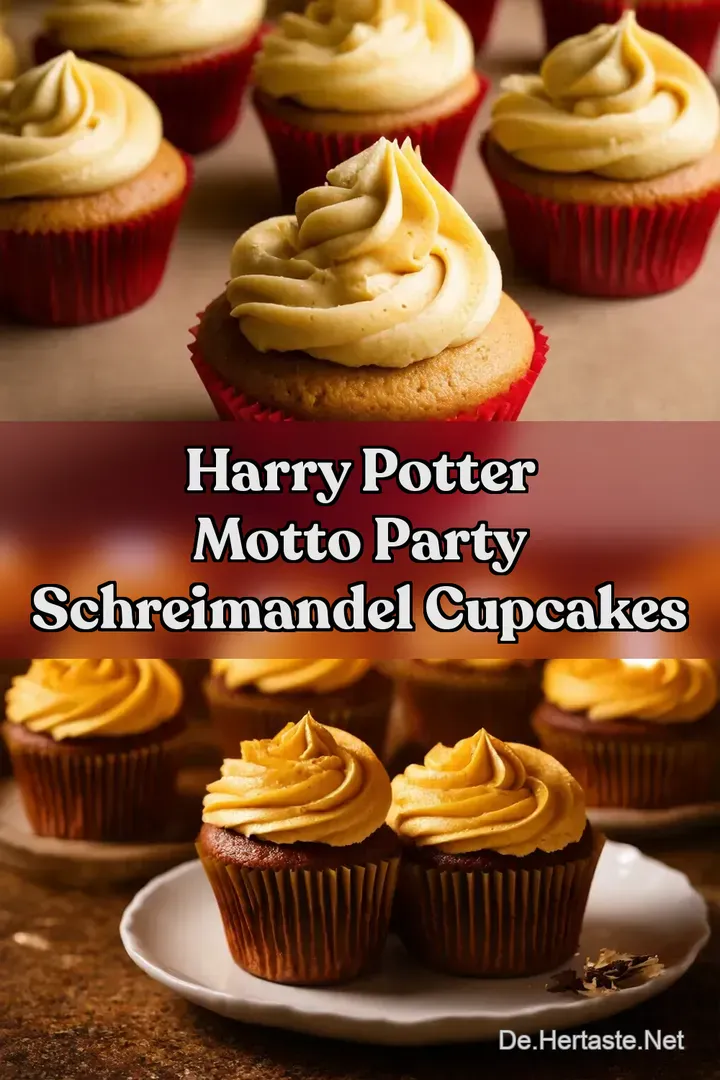Harry Potter Motto Party Schreimandel Cupcakes