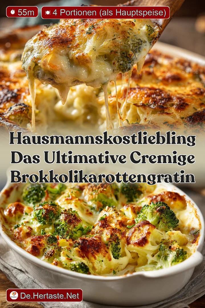 HausmannskostLiebling Das ultimative cremige BrokkoliKarottenGratin