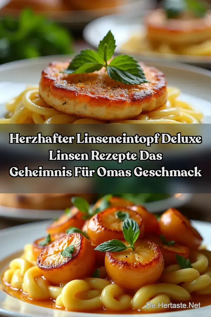 Herzhafter Linseneintopf Deluxe linsen rezepte Das Geheimnis f&uuml;r Omas Geschmack