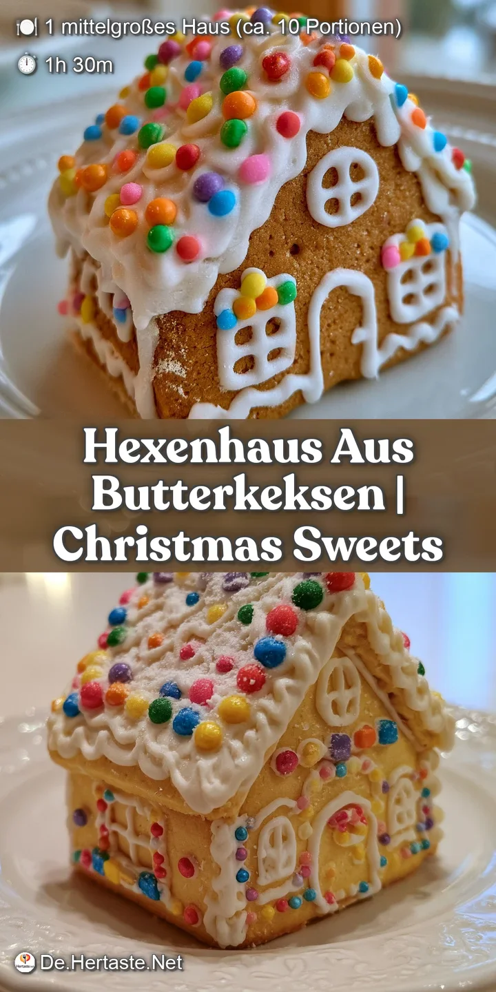 Nahaufnahme von gl&auml;nzendem wei&szlig;em Guss und farbenfrohen Zuckerst&uuml;cken auf einer knusprigen, goldgelben Keksfassade.