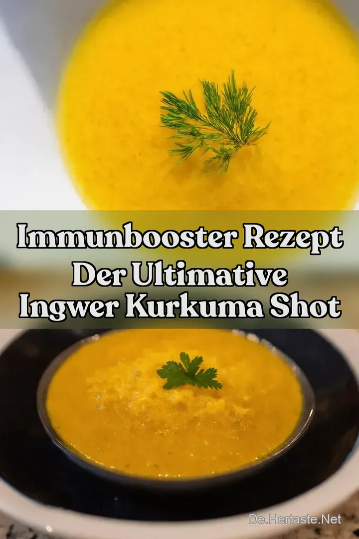 Immunbooster Rezept Der ultimative Ingwer Kurkuma Shot
