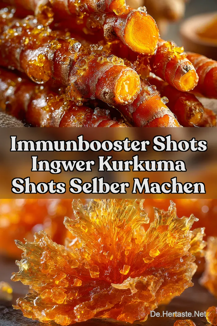 Immunbooster Shots Ingwer Kurkuma Shots Selber Machen