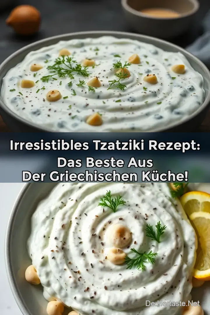 Irresistibles Tzatziki Rezept: Das Beste aus der griechischen K&uuml;che!