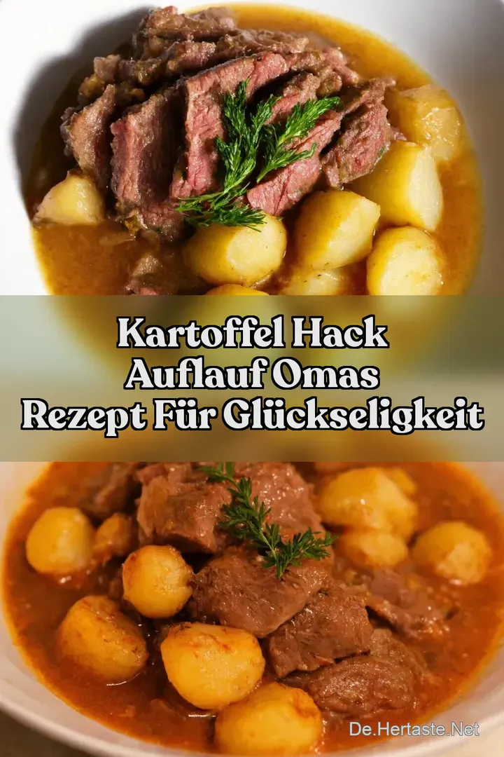 Kartoffel Hack Auflauf Omas Rezept f&uuml;r Gl&uuml;ckseligkeit