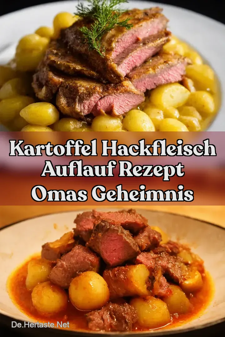Kartoffel Hackfleisch Auflauf Rezept Omas Geheimnis