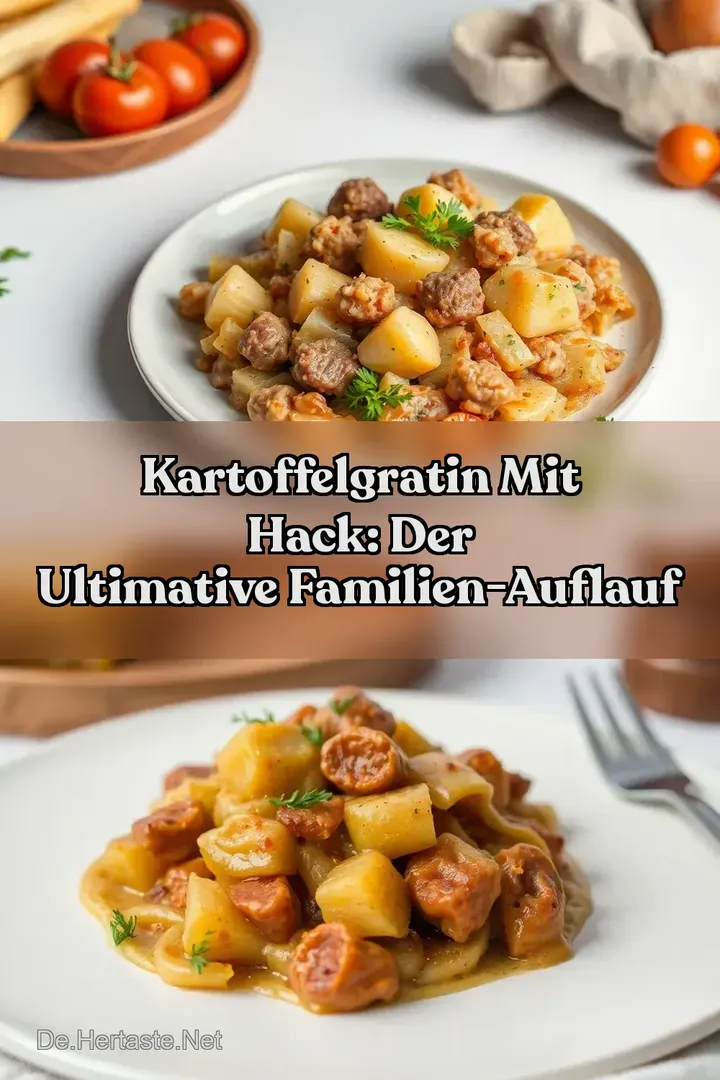 Kartoffelgratin Mit Hack: Der ultimative Familien-Auflauf