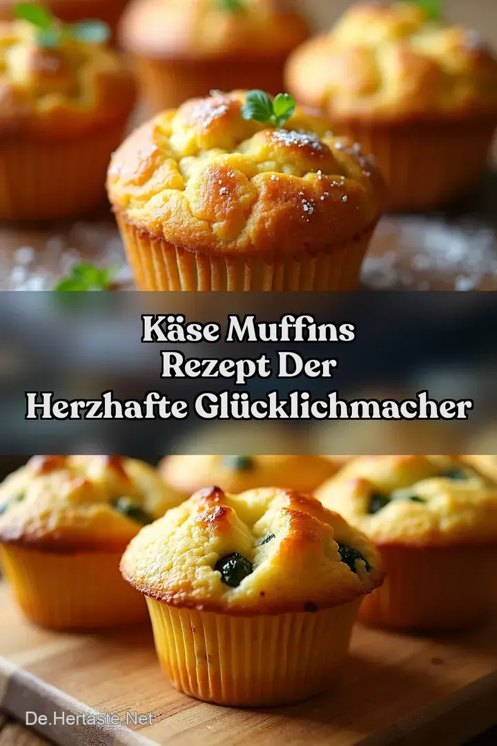 K&auml;se Muffins Rezept Der Herzhafte Gl&uuml;cklichmacher