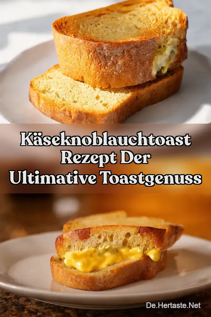 K&auml;seKnoblauchToast Rezept Der ultimative ToastGenuss