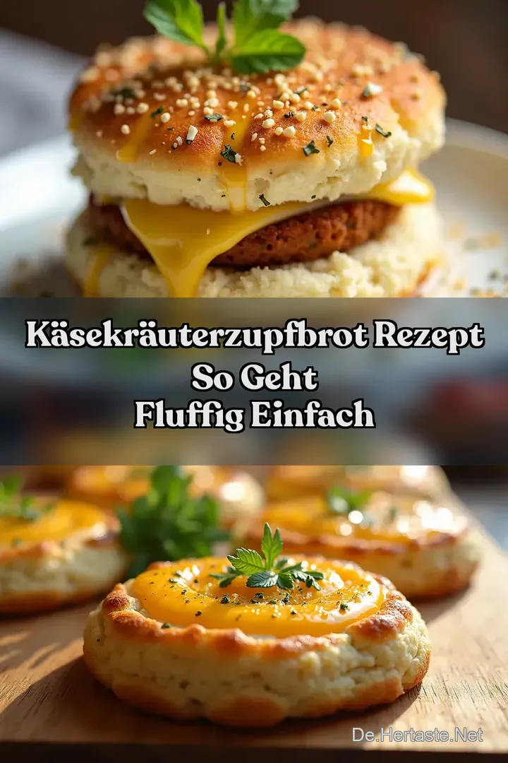 K&auml;seKr&auml;uterZupfbrot Rezept So geht fluffig einfach