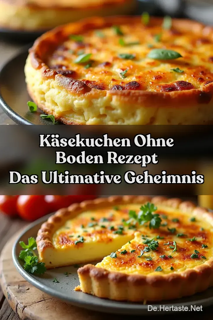 K&auml;sekuchen ohne Boden Rezept Das Ultimative Geheimnis