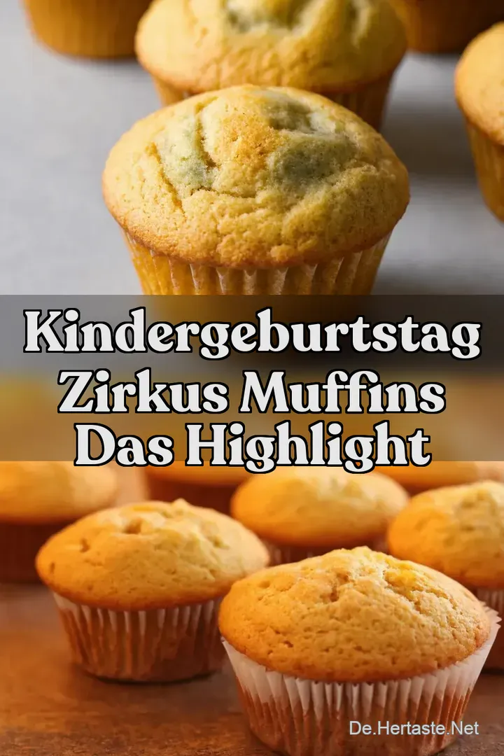 Kindergeburtstag Zirkus Muffins Das Highlight