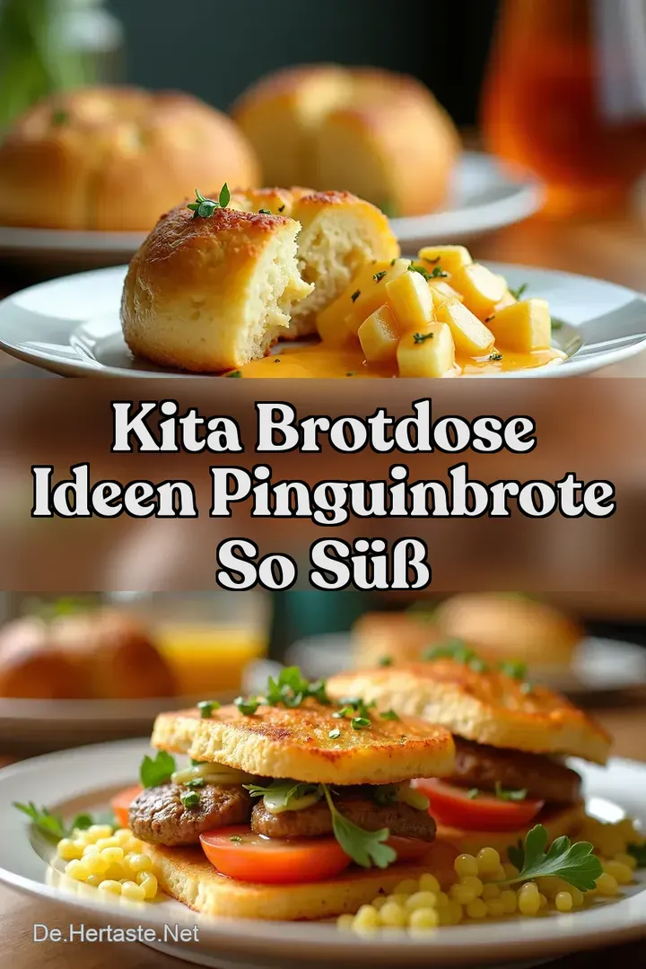 Kita Brotdose Ideen PinguinBrote So s&uuml;&szlig;