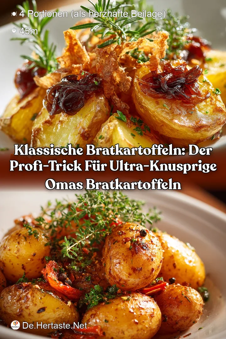 Klassische Bratkartoffeln: Der Profi-Trick f&uuml;r ultra-knusprige Omas Bratkartoffeln