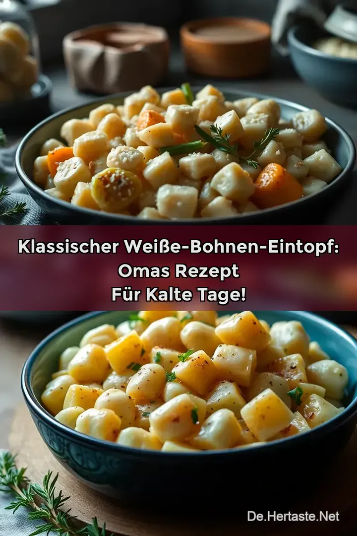 Klassischer Wei&szlig;e-Bohnen-Eintopf: Omas Rezept f&uuml;r kalte Tage!