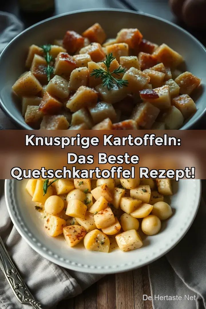Knusprige Kartoffeln: Das beste Quetschkartoffel Rezept!