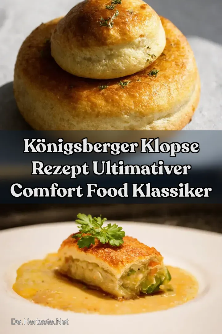 K&ouml;nigsberger Klopse Rezept Ultimativer Comfort Food Klassiker