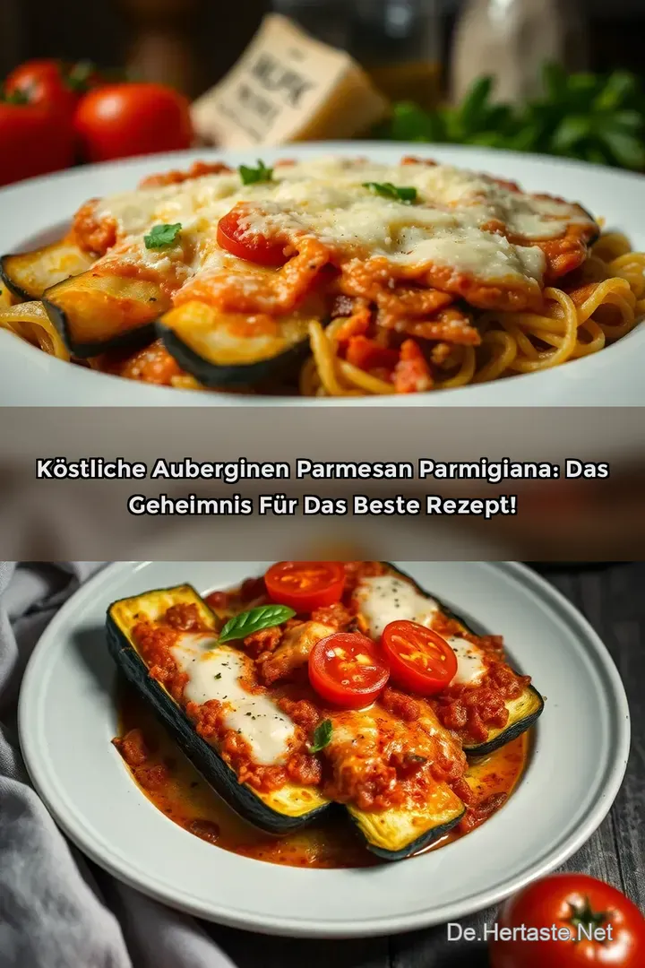 K&ouml;stliche Auberginen Parmesan Parmigiana: Das Geheimnis f&uuml;r das beste Rezept!