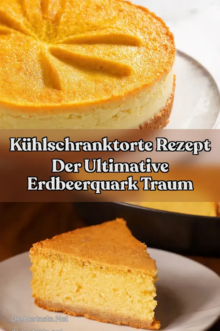K&uuml;hlschranktorte Rezept Der ultimative ErdbeerQuark Traum