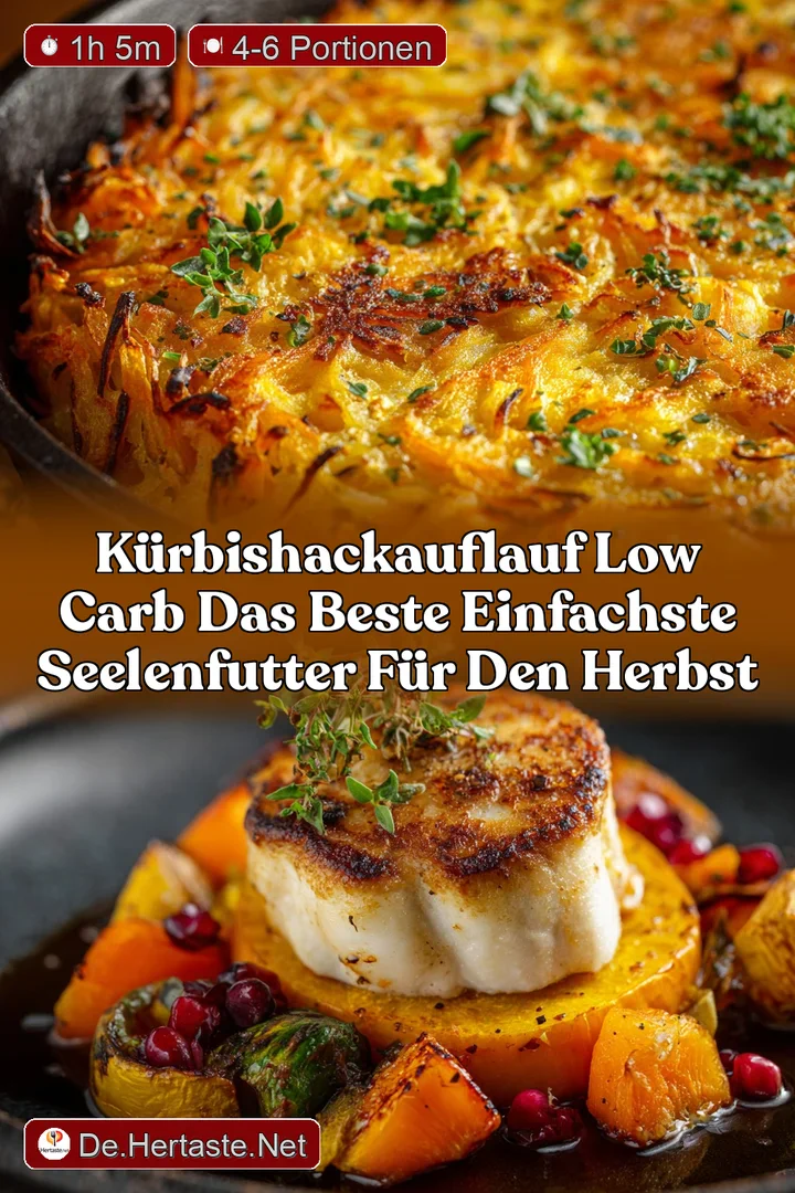 K&uuml;rbisHackAuflauf Low Carb Das beste einfachste Seelenfutter f&uuml;r den Herbst