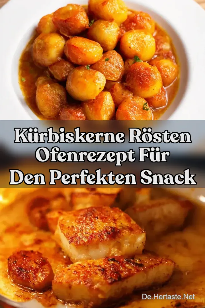 K&uuml;rbiskerne r&ouml;sten OfenRezept f&uuml;r den perfekten Snack