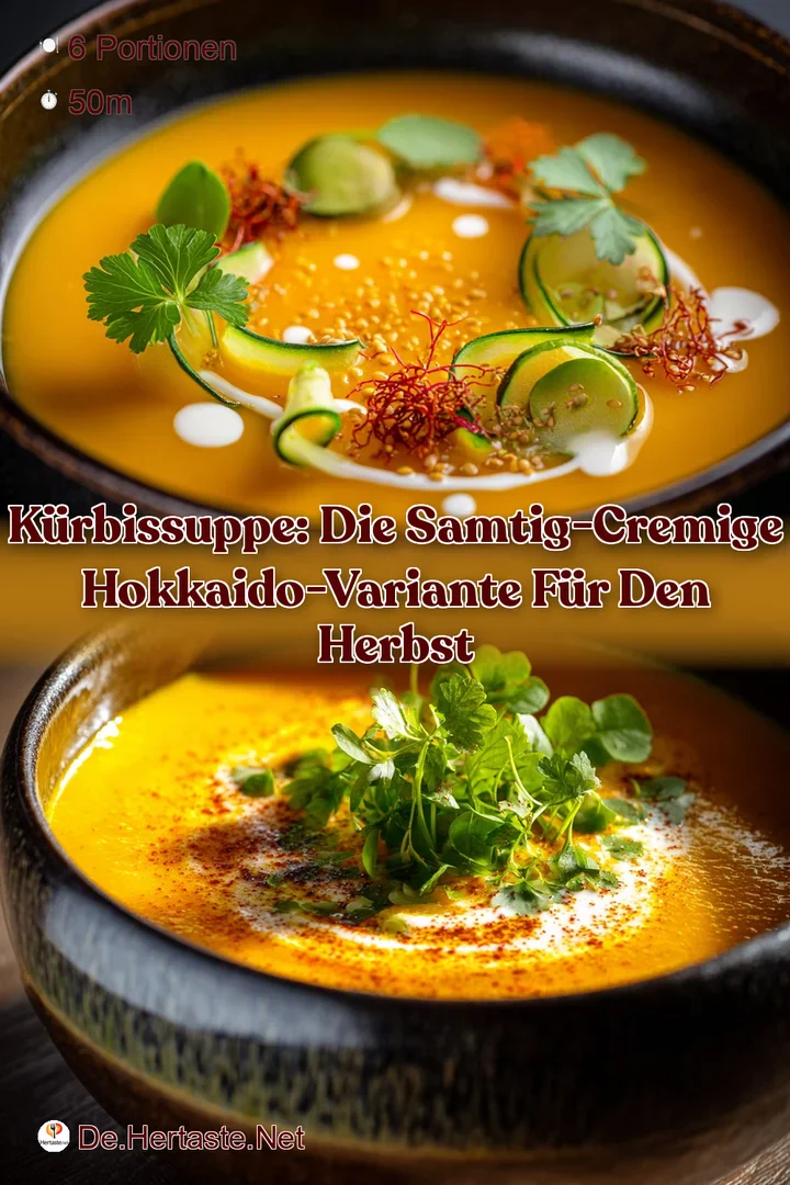 K&uuml;rbissuppe: Die samtig-cremige Hokkaido-Variante f&uuml;r den Herbst