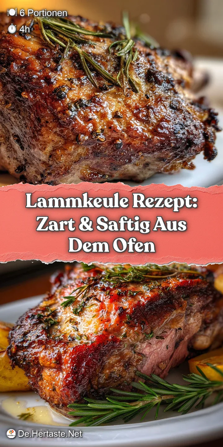 Close-up of juicy, roasted lamb, showing a tender, pink interior and a caramelized, deeply browned crust. Sprinkled with f...