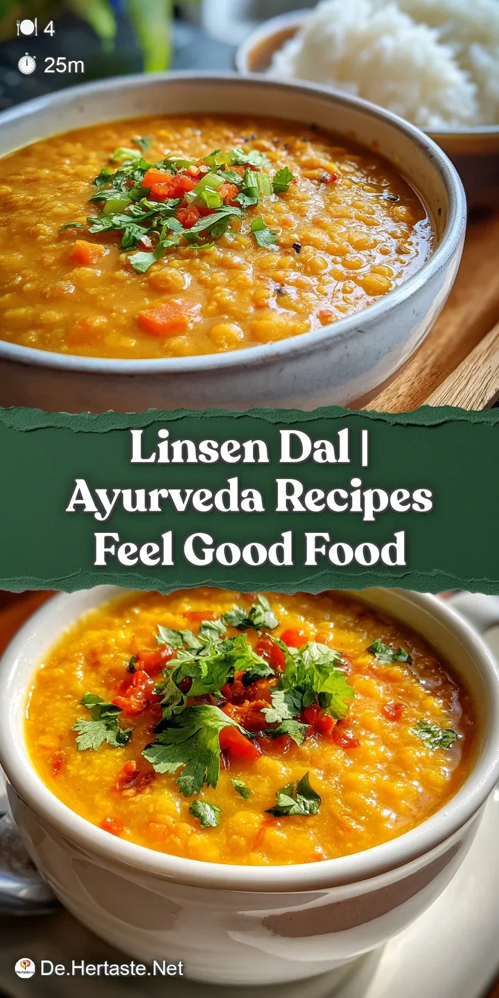 Close-up of creamy lentil dal with visible spices, shimmering oil, and a sprinkle of fresh cilantro, showing its delicious...
