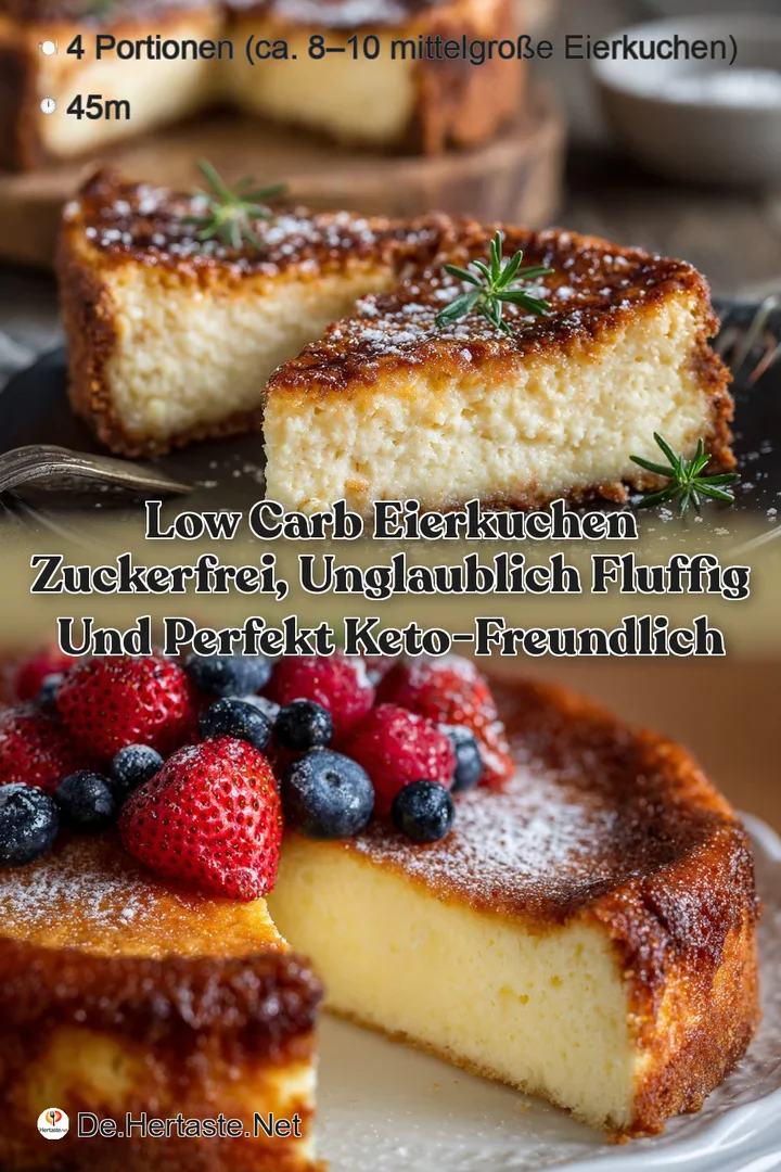 Low Carb Eierkuchen Zuckerfrei unglaublich fluffig und perfekt Keto-freundlich
