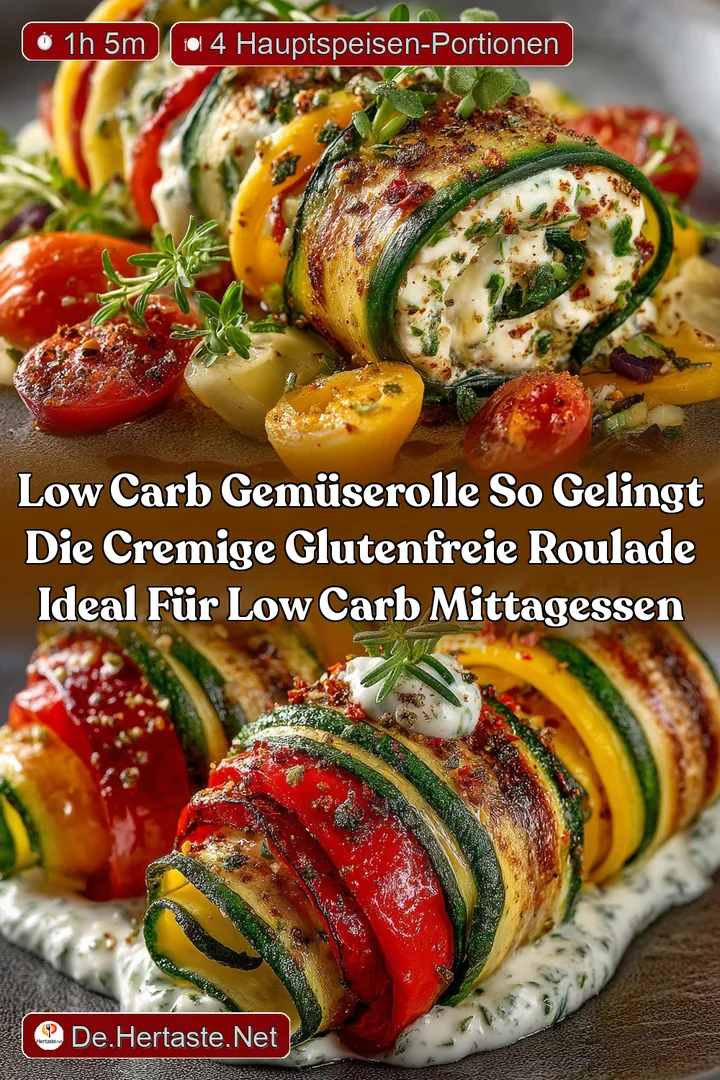 Low Carb Gem&uuml;serolle So gelingt die cremige glutenfreie Roulade ideal f&uuml;r Low Carb Mittagessen