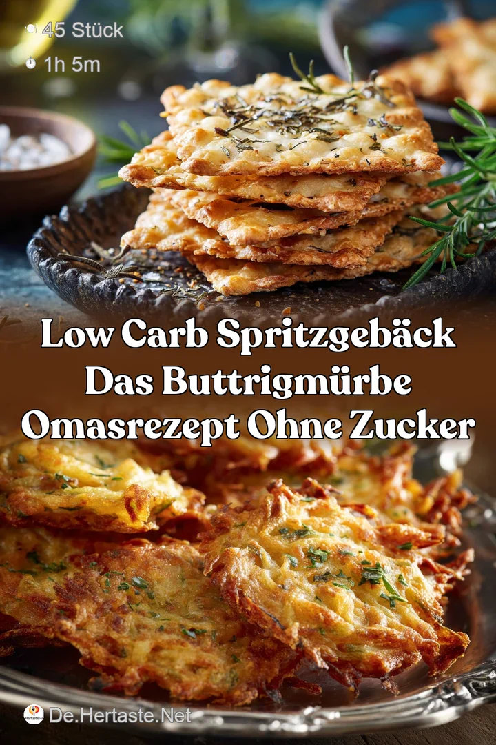 Low Carb Spritzgeb&auml;ck Das buttrigm&uuml;rbe OmasRezept ohne Zucker