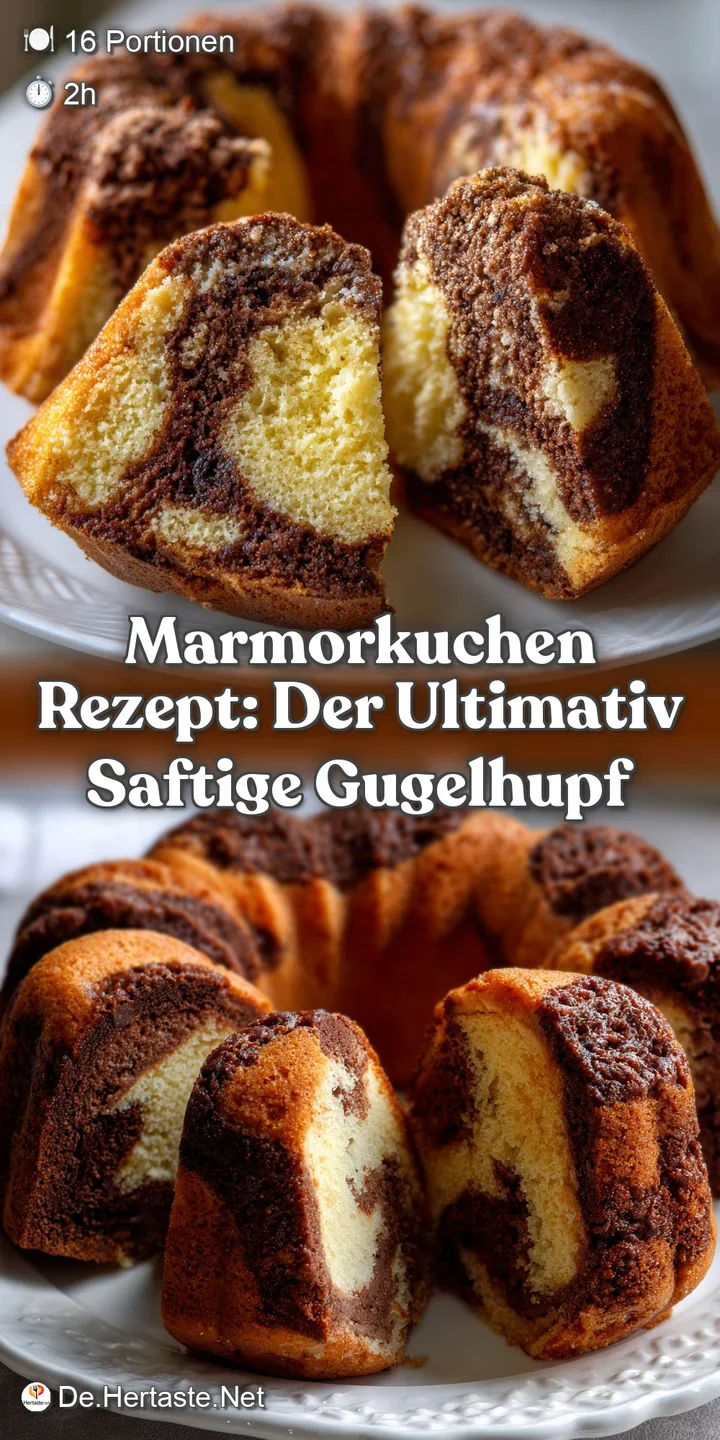 Marmorkuchen Rezept: Der ultimativ saftige Gugelhupf