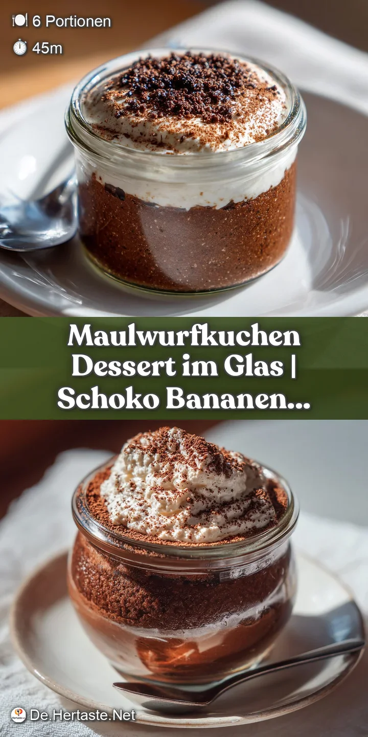 Close-up of moist chocolate cake crumbs topped with airy cream and a glistening, ruby-red cherry.