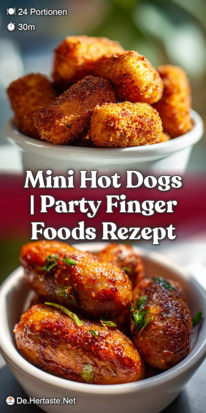 Crispy, golden-brown pastry encasing a perfectly cooked mini hot dog, a delightful bite.
