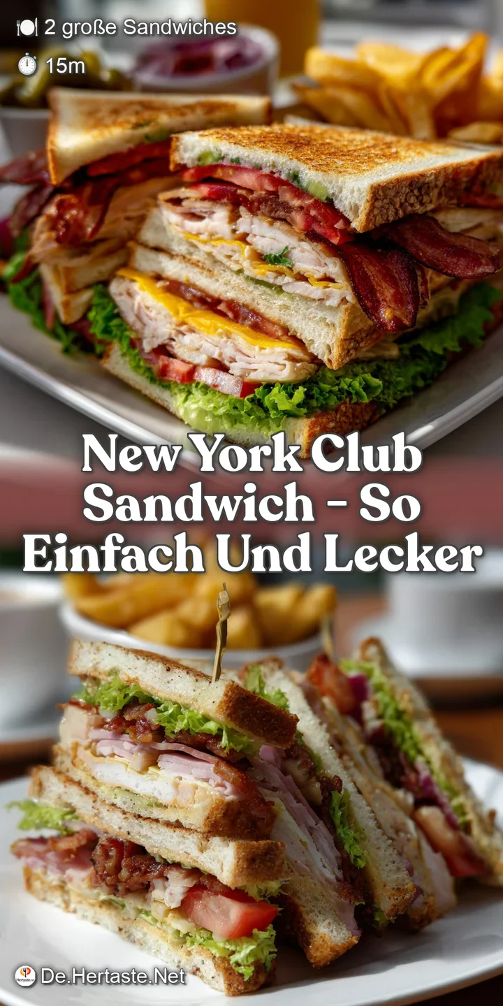 New York Club Sandwich - so einfach und lecker