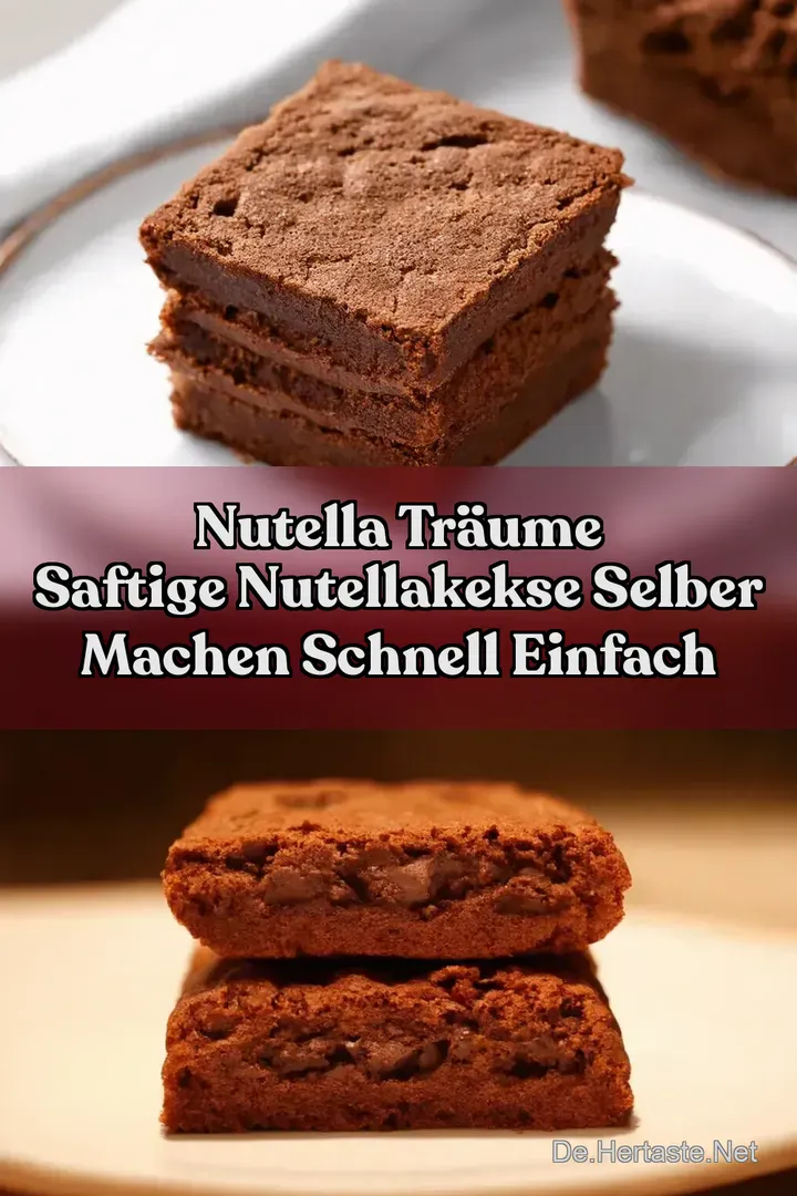 Nutella Tr&auml;ume Saftige Nutellakekse Selber Machen Schnell Einfach