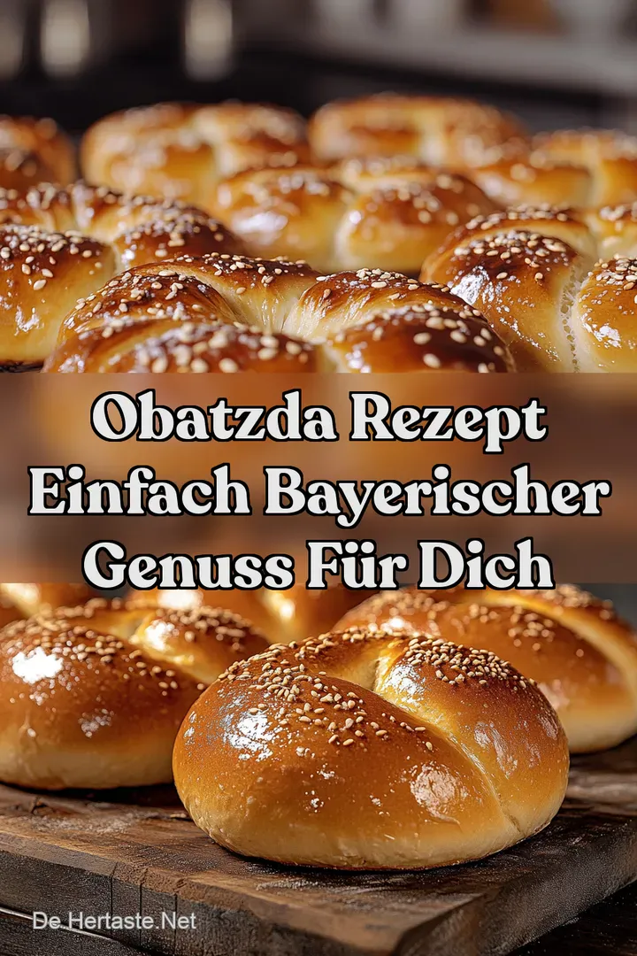Obatzda Rezept einfach Bayerischer Genuss f&uuml;r Dich