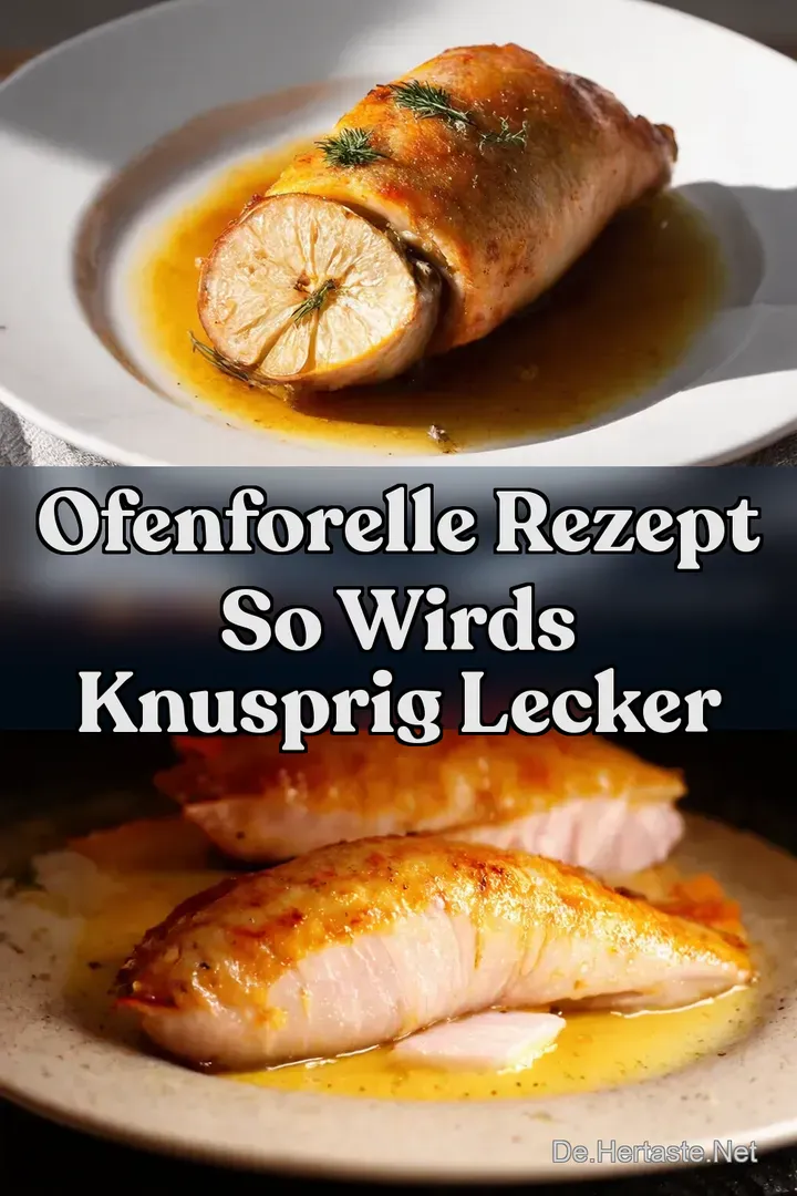 Ofenforelle Rezept So wirds knusprig lecker