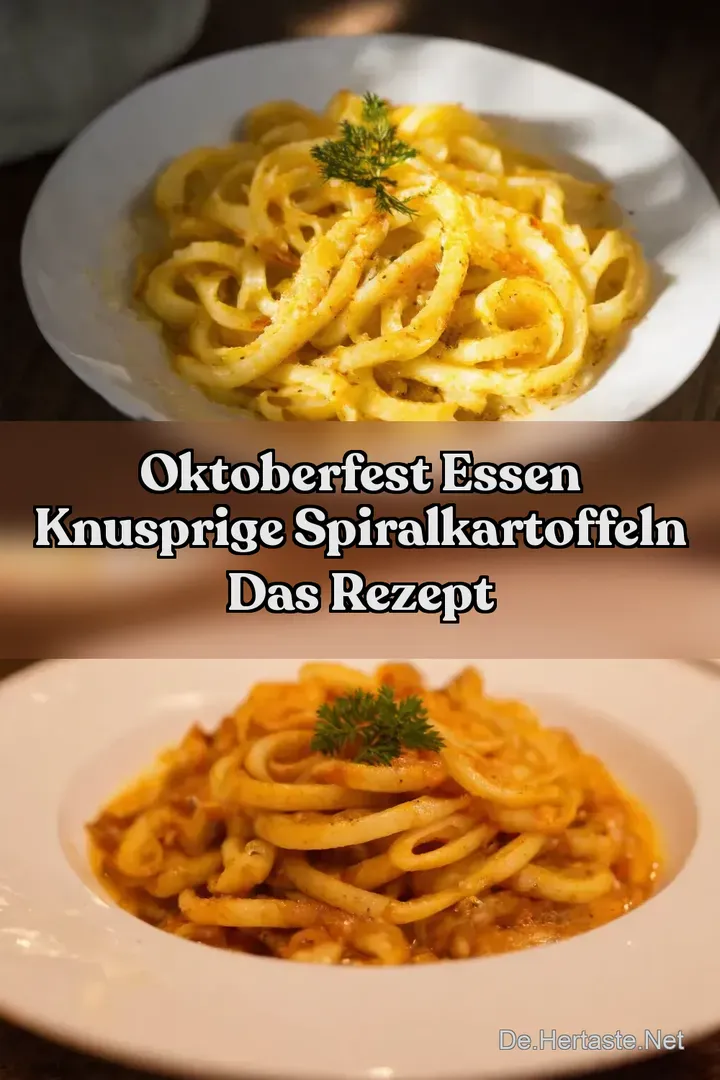 Oktoberfest Essen Knusprige Spiralkartoffeln Das Rezept