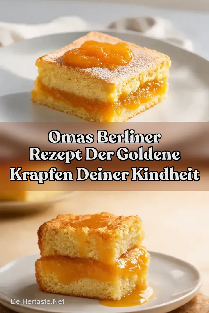 Omas Berliner Rezept Der Goldene Krapfen deiner Kindheit