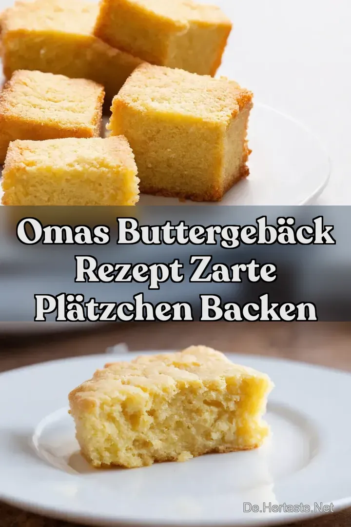 Omas Buttergeb&auml;ck Rezept Zarte Pl&auml;tzchen Backen