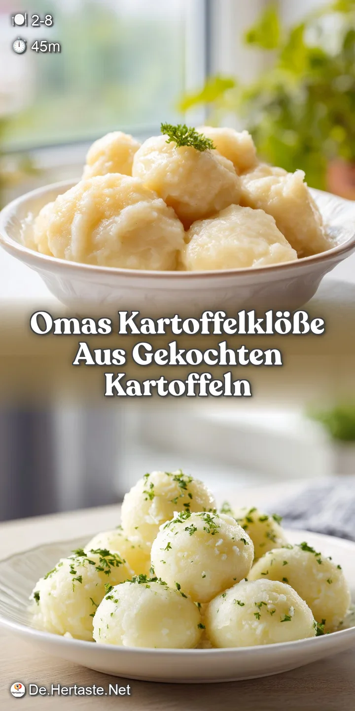 Close-up showing the soft, yielding texture of a potato dumpling, its surface lightly browned and dotted with fresh, vibra...