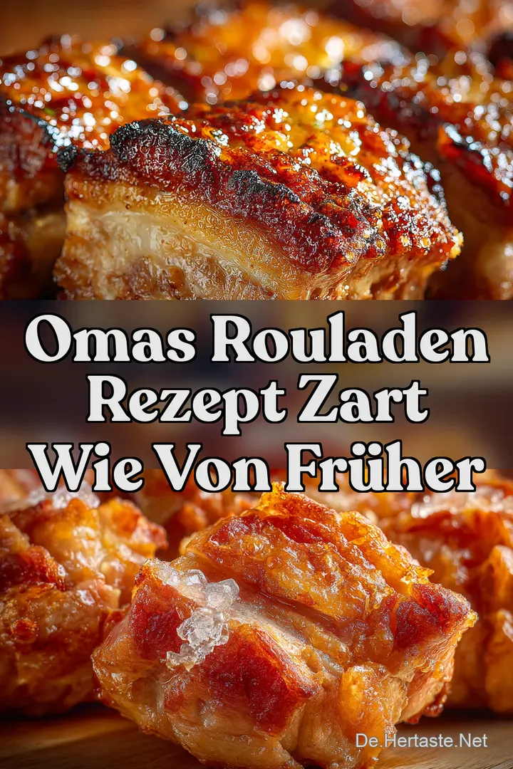 Omas Rouladen Rezept Zart wie von fr&uuml;her