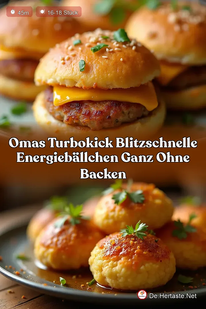 Omas TurboKick Blitzschnelle Energieb&auml;llchen ganz ohne Backen