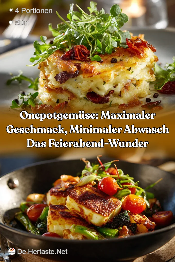 OnePotGem&uuml;se: Maximaler Geschmack minimaler Abwasch das Feierabend-Wunder