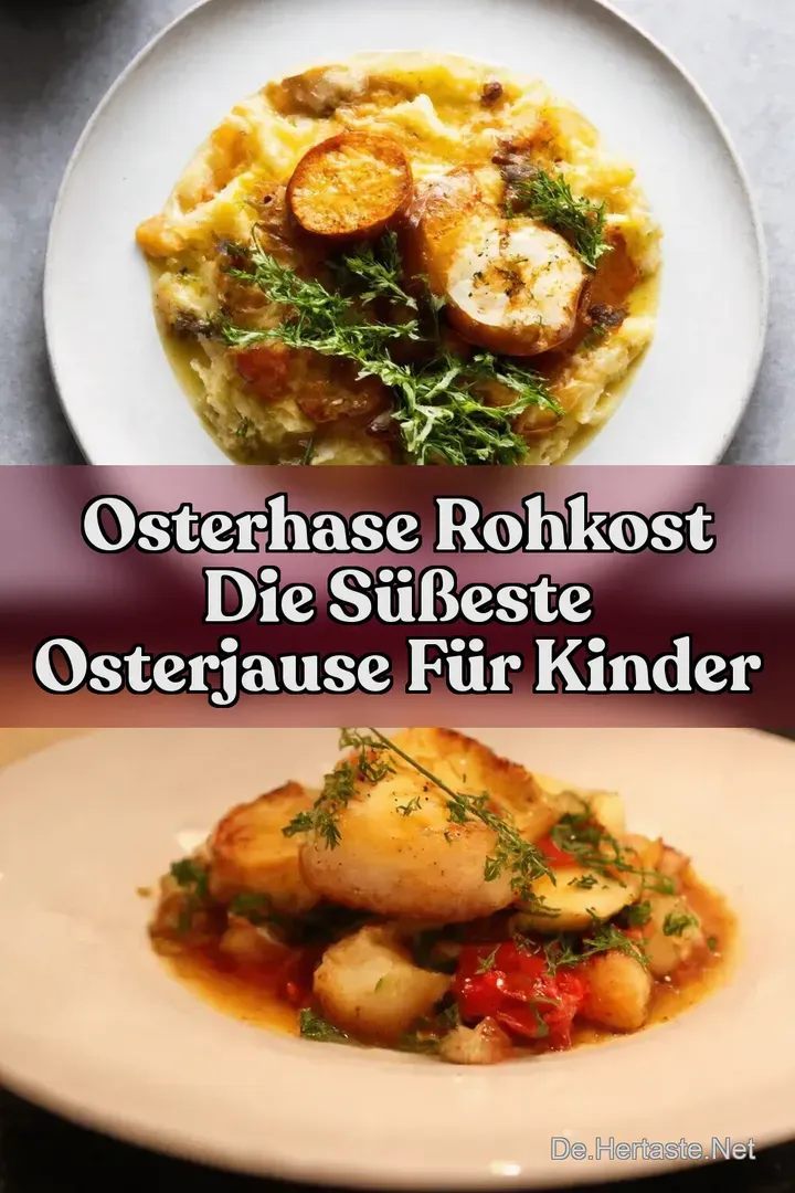 Osterhase Rohkost Die s&uuml;&szlig;este Osterjause f&uuml;r Kinder