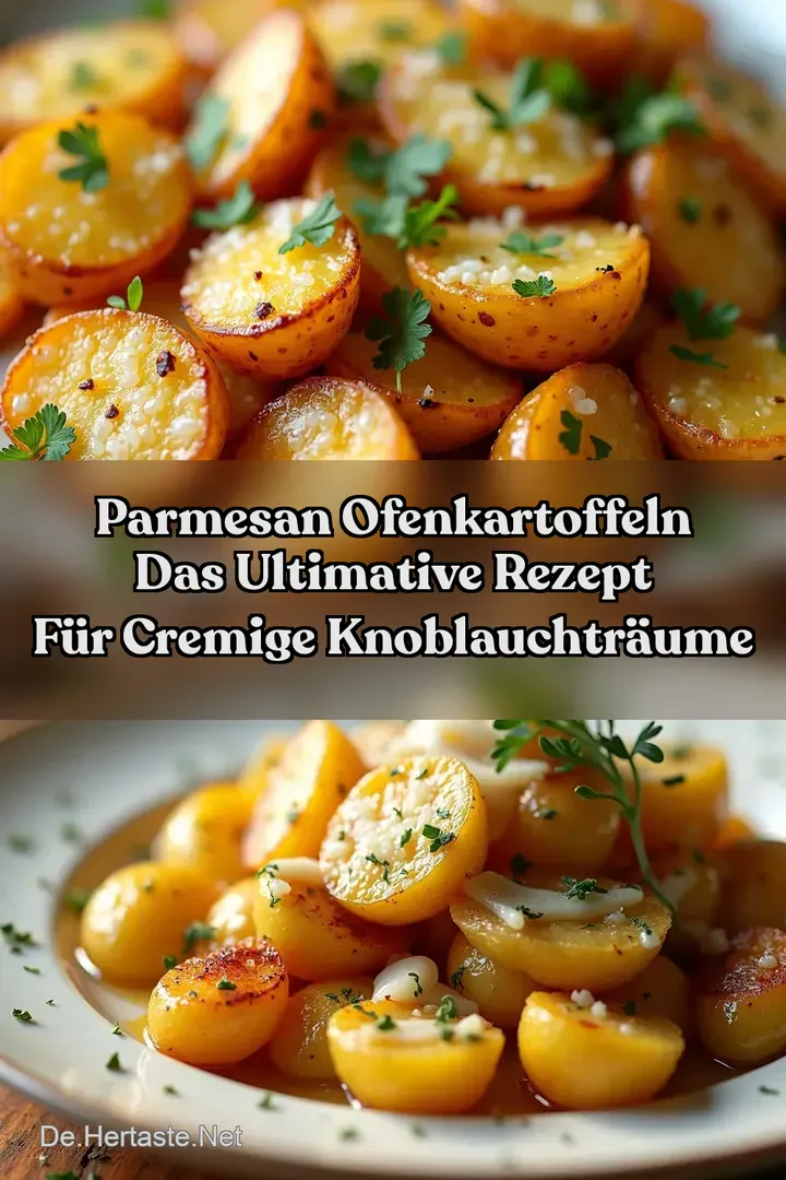 Parmesan Ofenkartoffeln Das Ultimative Rezept F&uuml;r Cremige KnoblauchTr&auml;ume