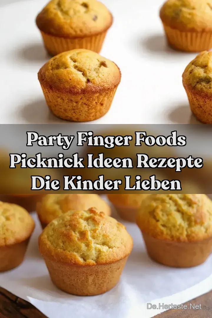 Party Finger Foods Picknick Ideen Rezepte die Kinder lieben