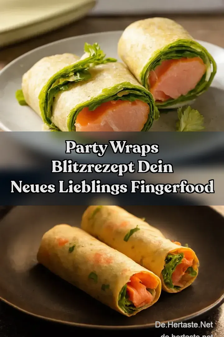 Party Wraps Blitzrezept Dein neues Lieblings Fingerfood