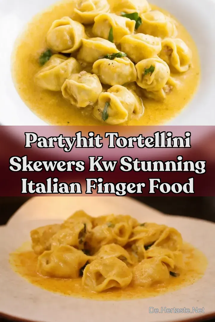 Partyhit Tortellini Skewers kw Stunning Italian Finger Food